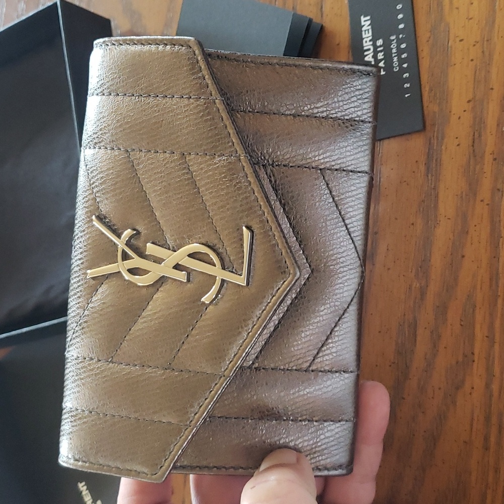 Saint Laurent envelope wallet